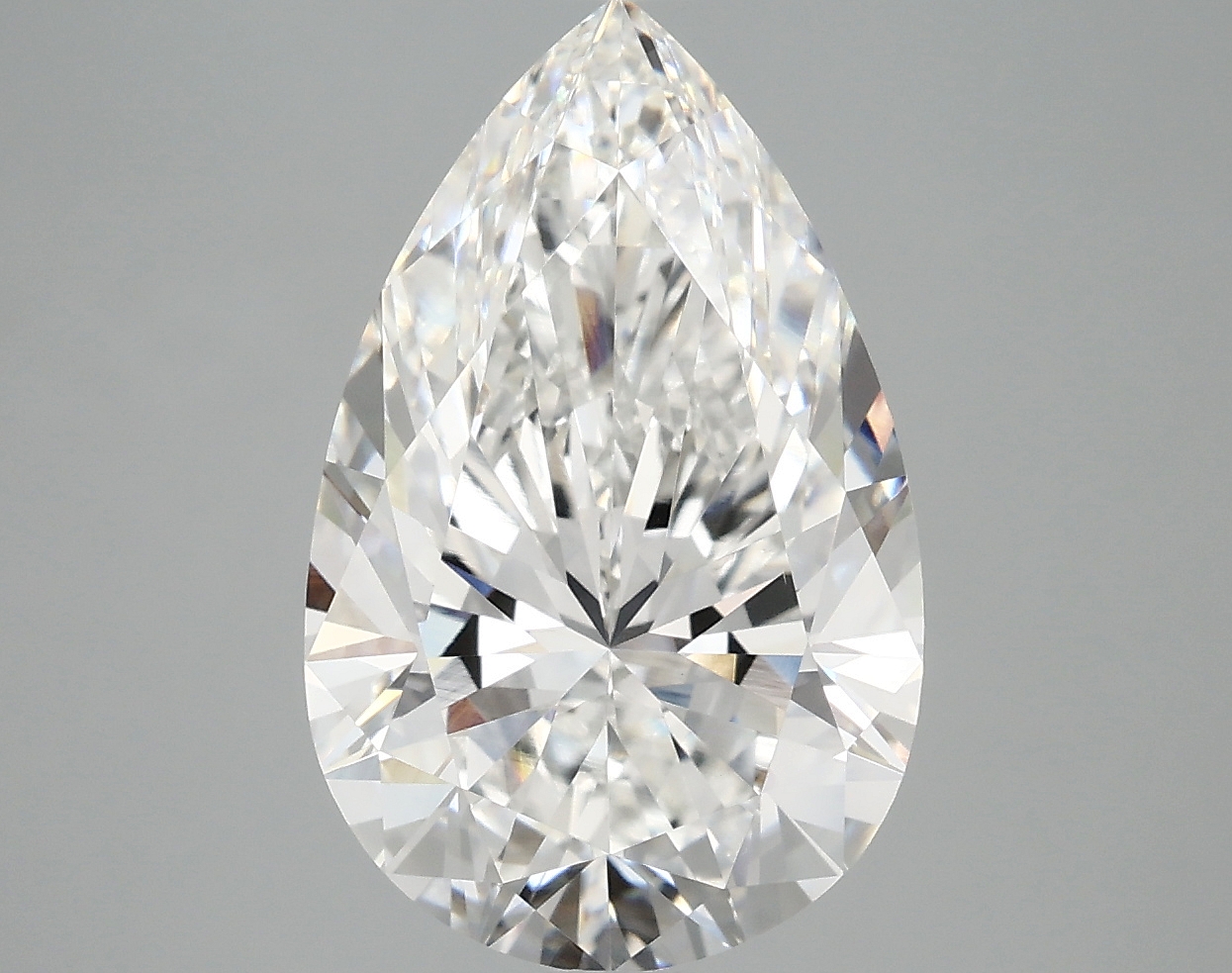 4.87 CT Pear Diamond