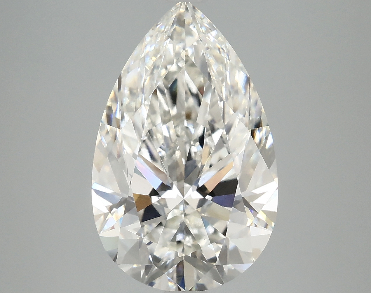 4.86 CT Pear Diamond