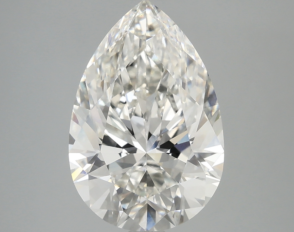 4.02 CT Pear Diamond
