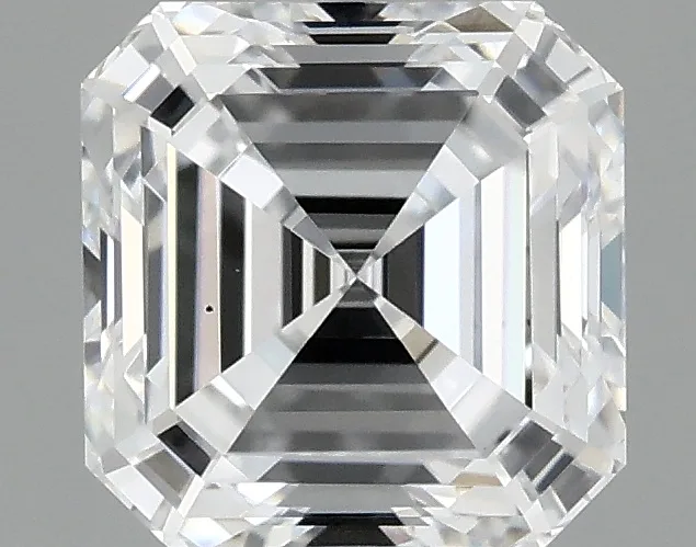 0.93 CT Asscher Diamond