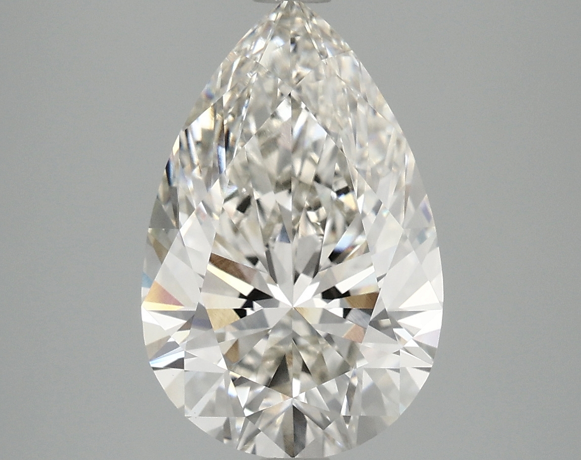 4.02 CT Pear Diamond