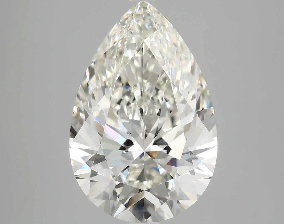 4.09 CT Pear Diamond