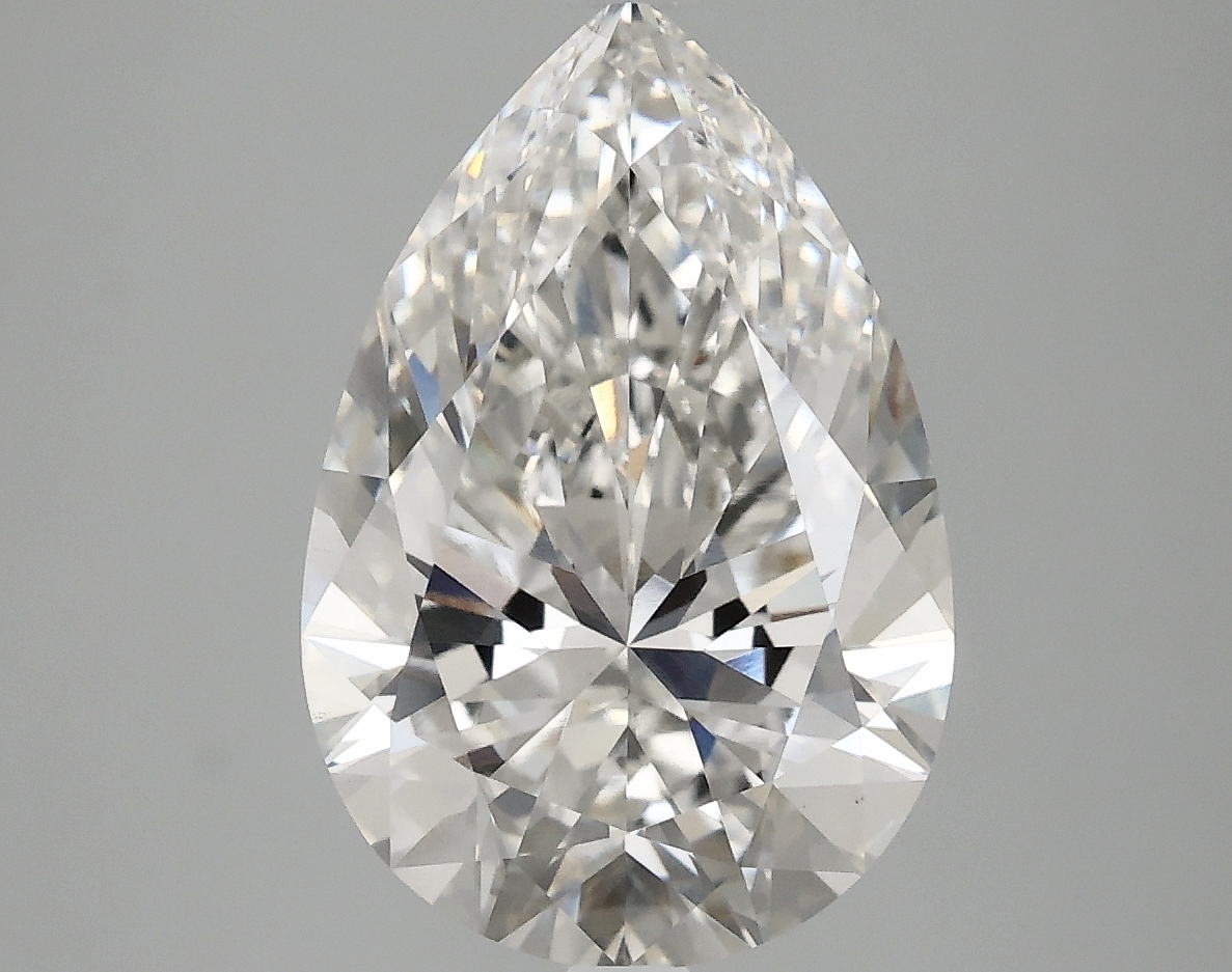 4.09 CT Pear Diamond