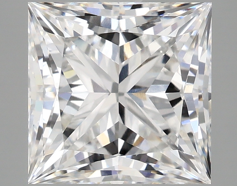 4.09 CT Princess Diamond