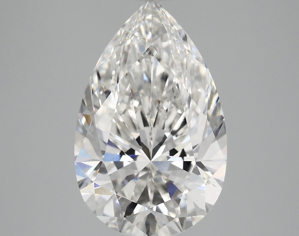 4.06 CT Pear Diamond