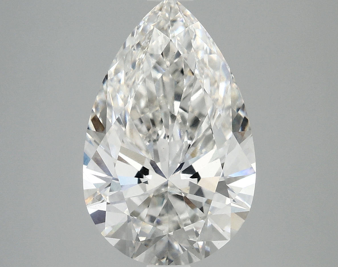 4.09 CT Pear Diamond