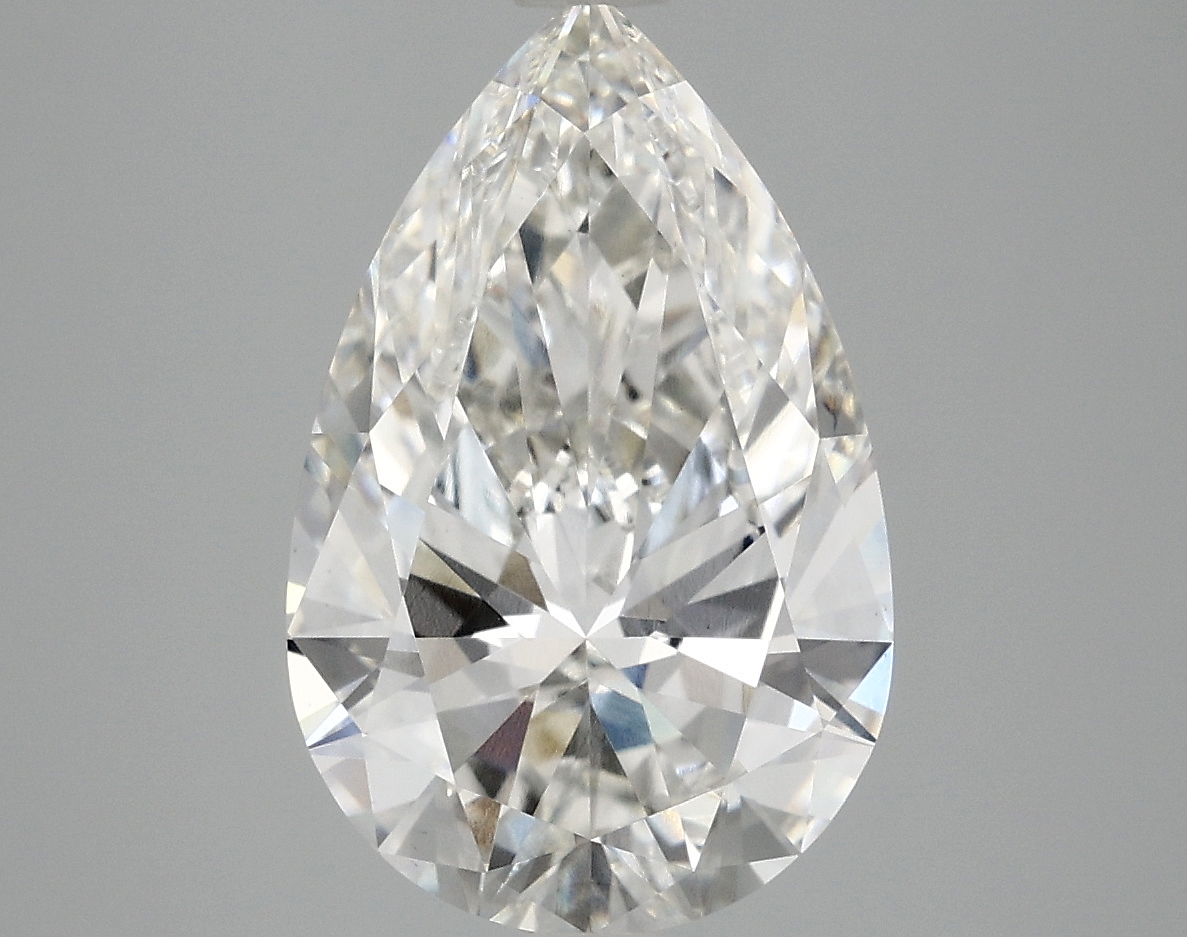 4.02 CT Pear Diamond
