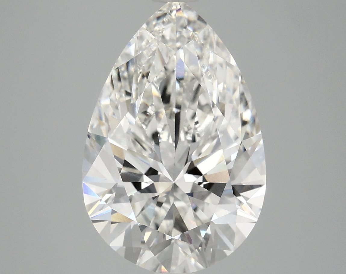 4.07 CT Pear Diamond