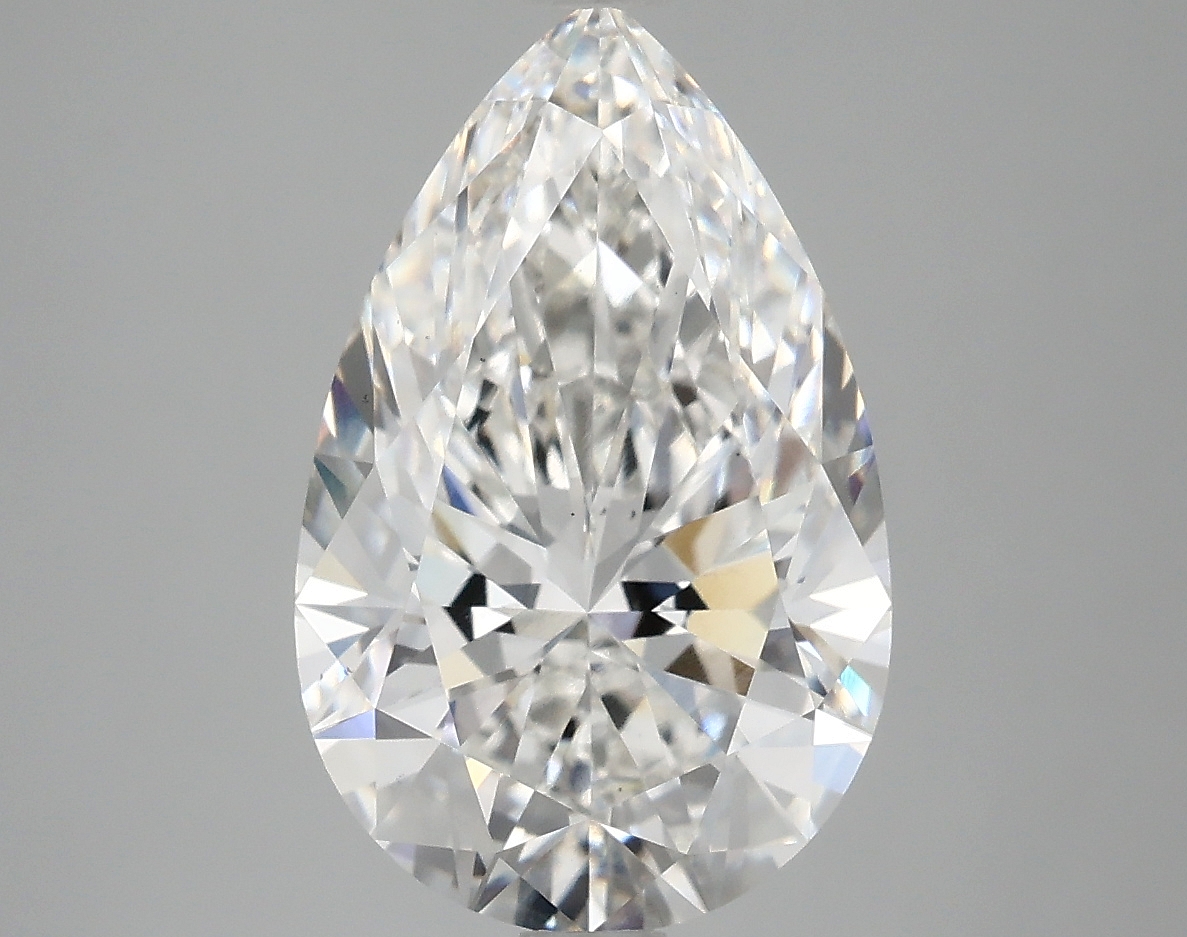 4.08 CT Pear Diamond