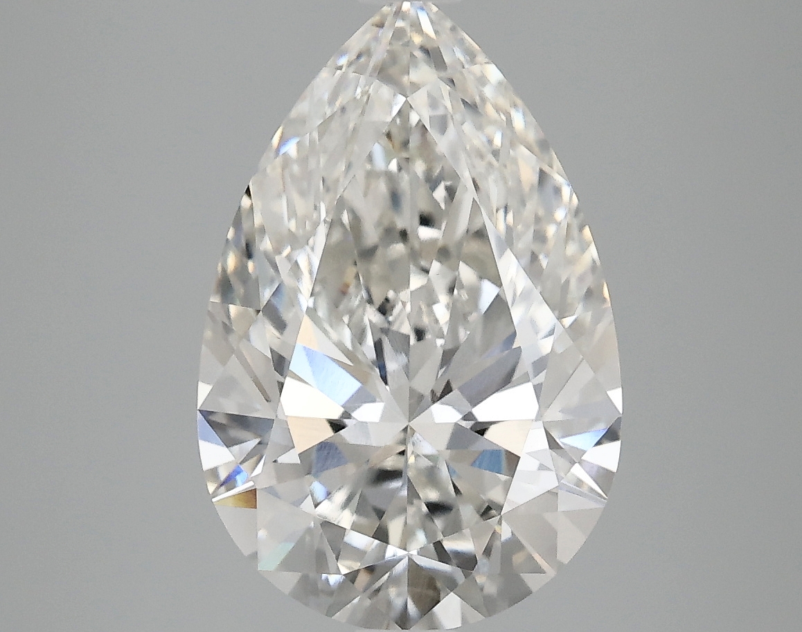 4.09 CT Pear Diamond