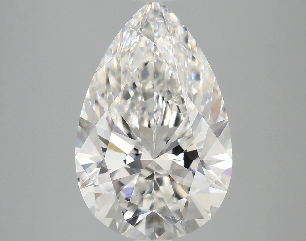 4.09 CT Pear Diamond