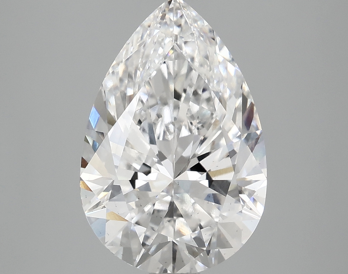 4.07 CT Pear Diamond