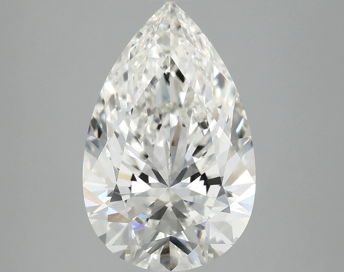 4.09 CT Pear Diamond
