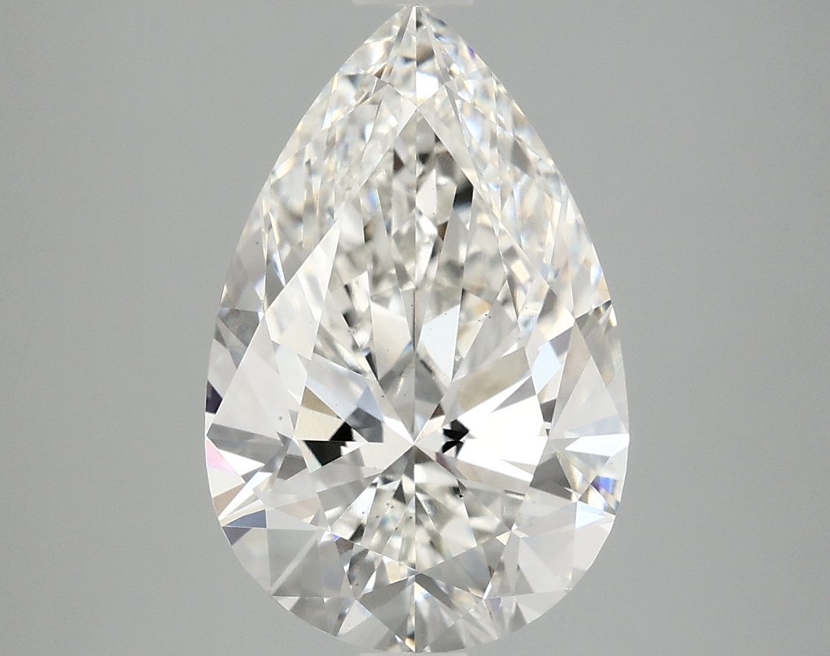 4.02 CT Pear Diamond