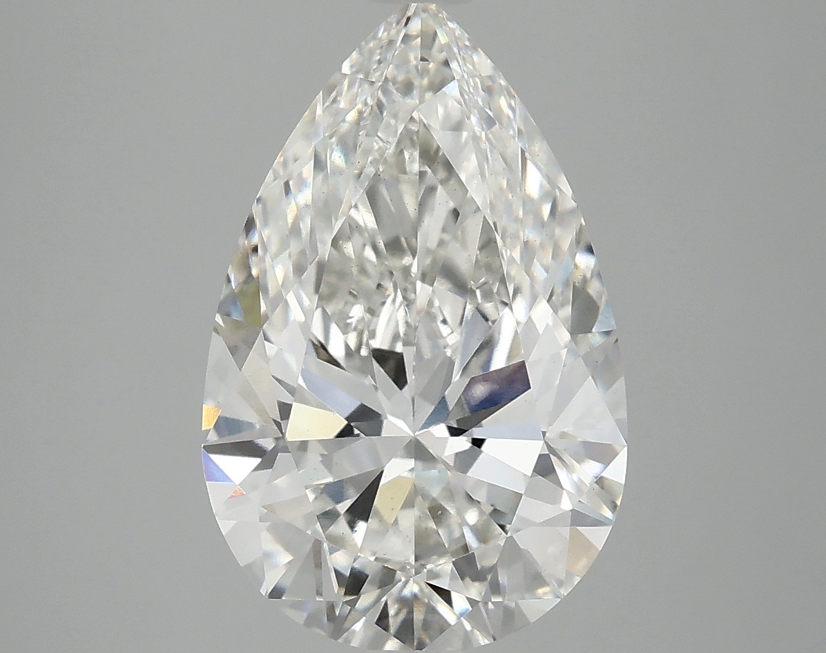 4.02 CT Pear Diamond