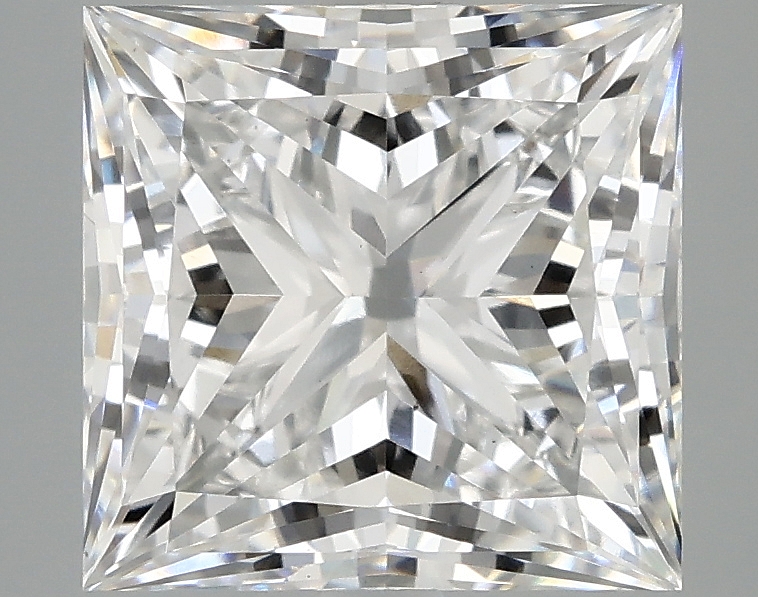 4.09 CT Princess Diamond