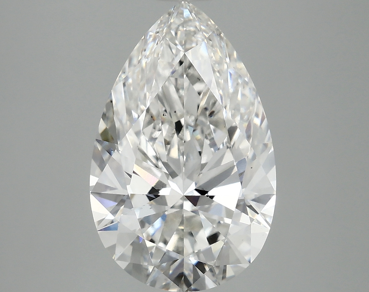 4.09 CT Pear Diamond