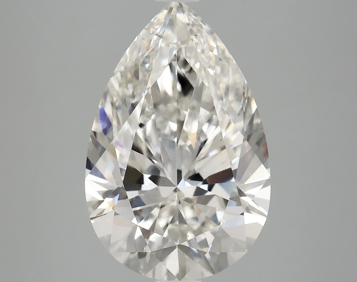 4.07 CT Pear Diamond