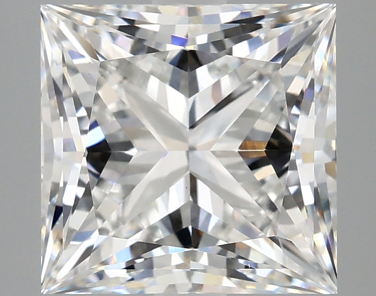 4.09 CT Princess Diamond