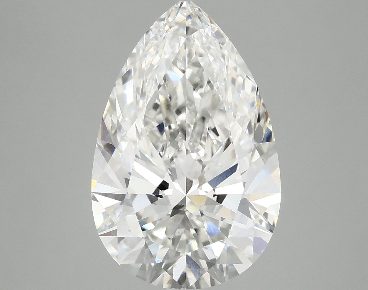 4.09 CT Pear Diamond