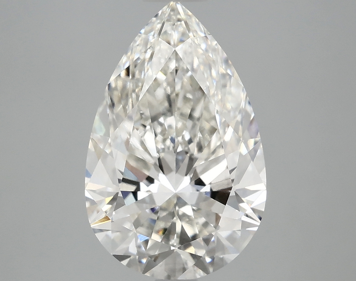 4.09 CT Pear Diamond