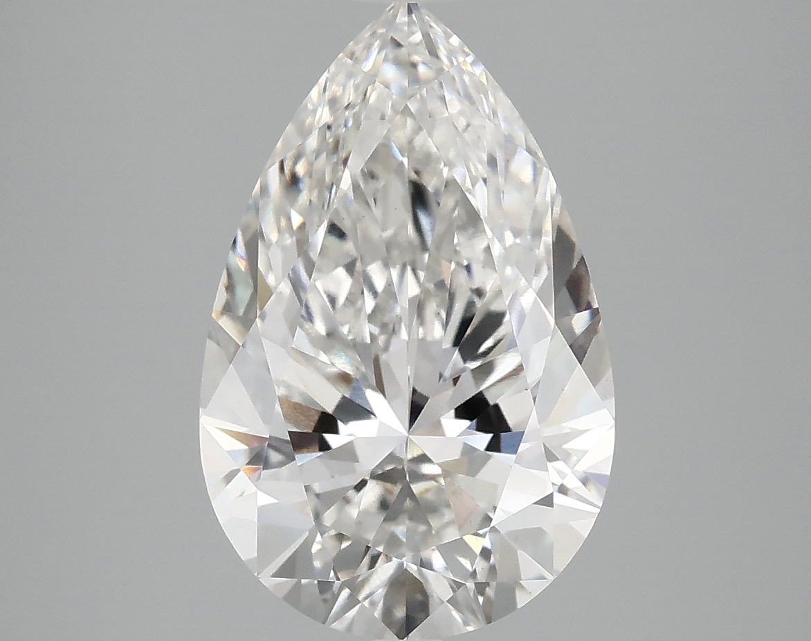 4.09 CT Pear Diamond
