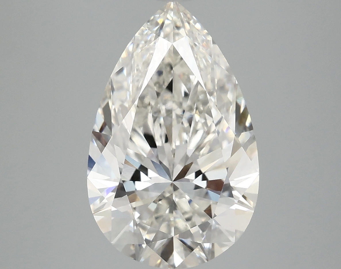 4.09 CT Pear Diamond