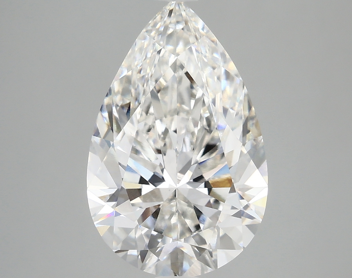 4.02 CT Pear Diamond