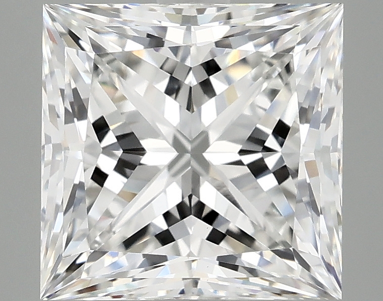4.09 CT Princess Diamond