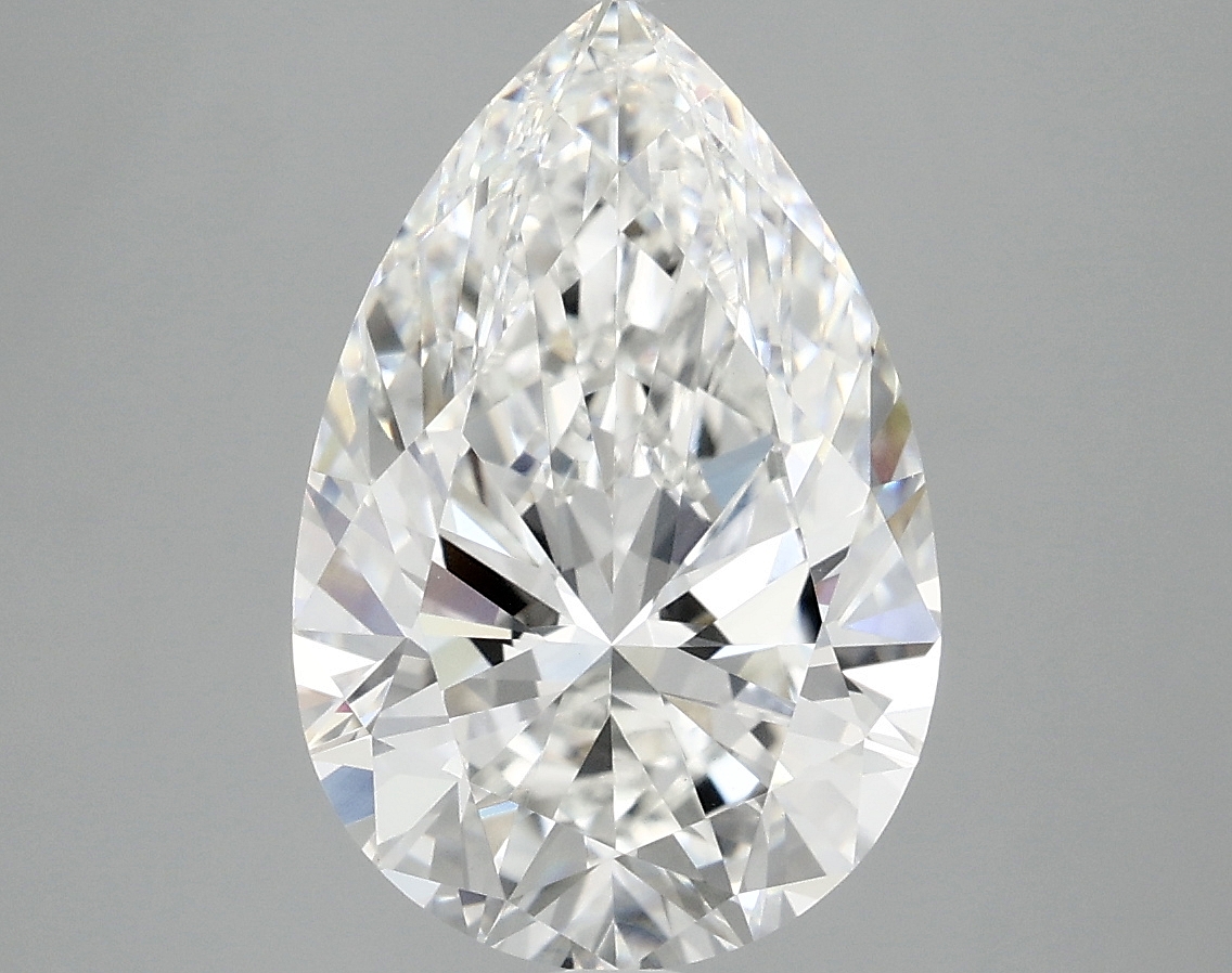 4.08 CT Pear Diamond