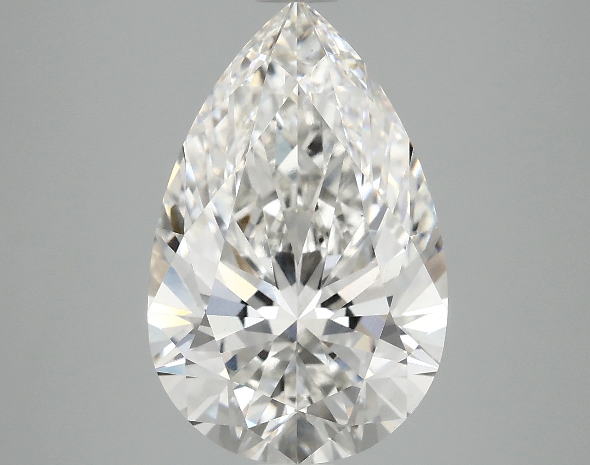 4.09 CT Pear Diamond
