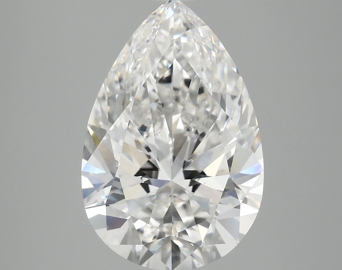 4.09 CT Pear Diamond