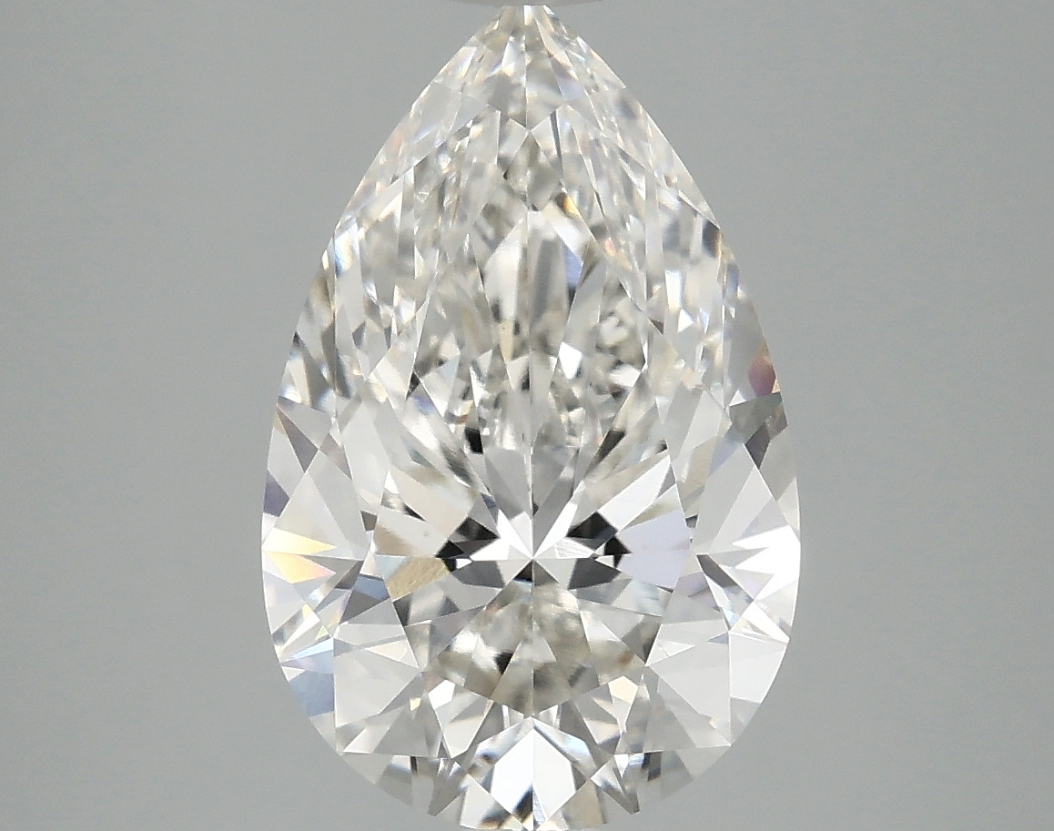 4.08 CT Pear Diamond
