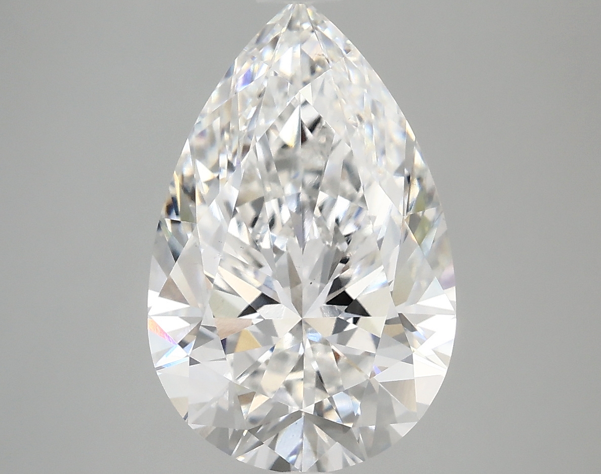 4.07 CT Pear Diamond