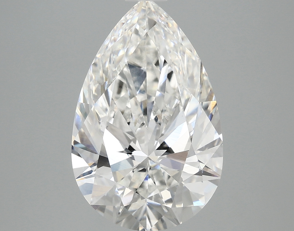 4.05 CT Pear Diamond