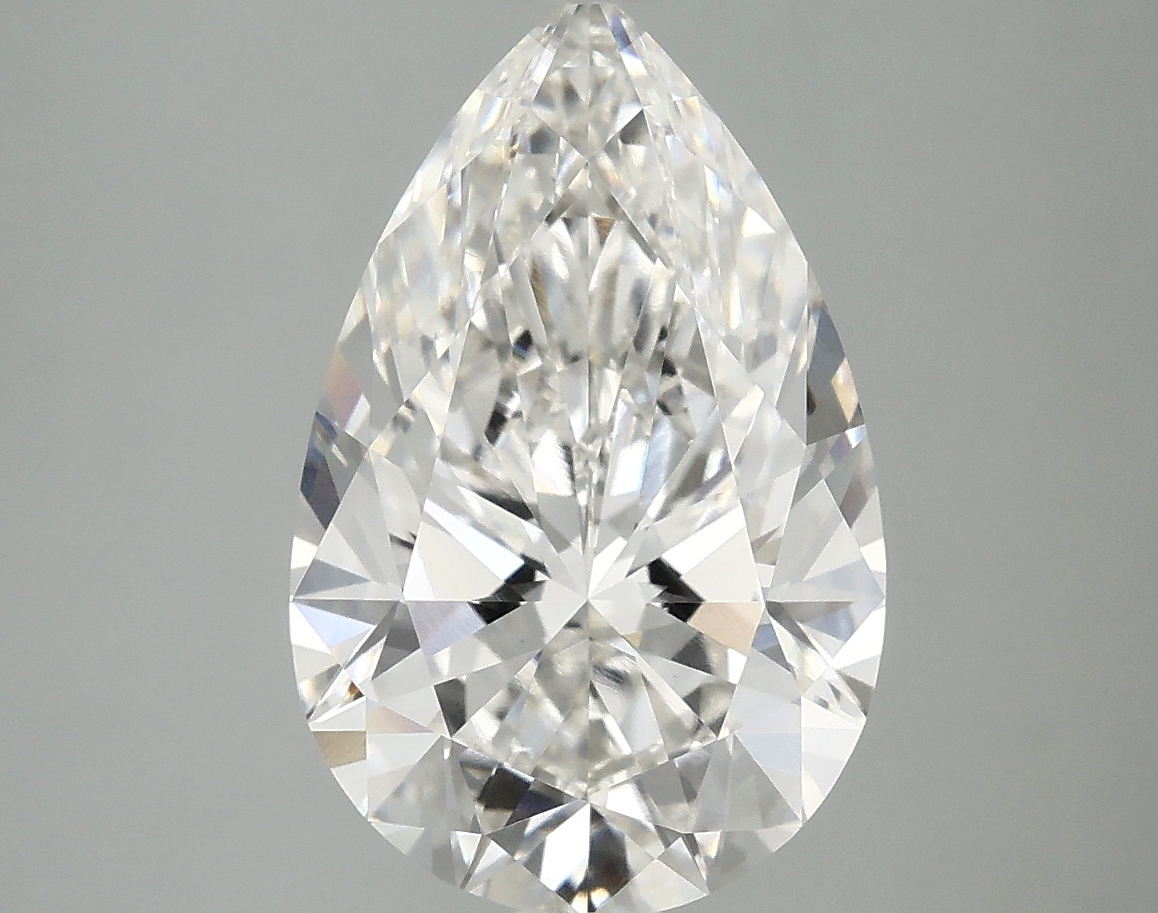 4.09 CT Pear Diamond