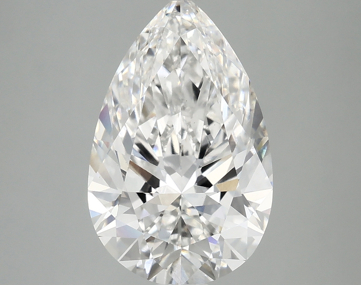 4.09 CT Pear Diamond