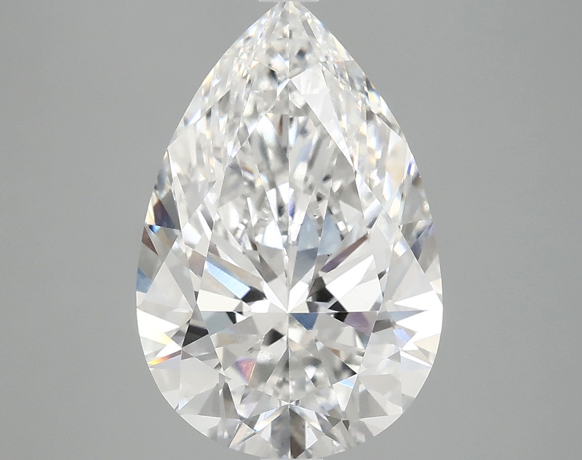 4.08 CT Pear Diamond