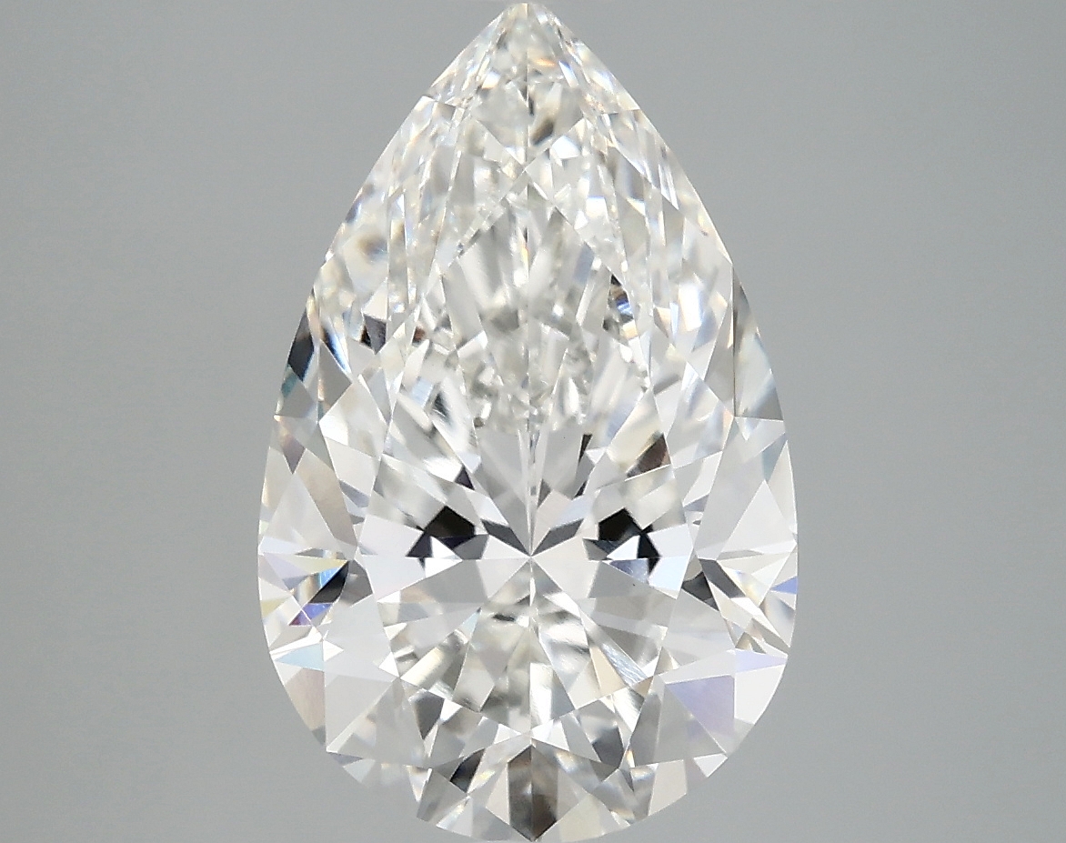 4.08 CT Pear Diamond