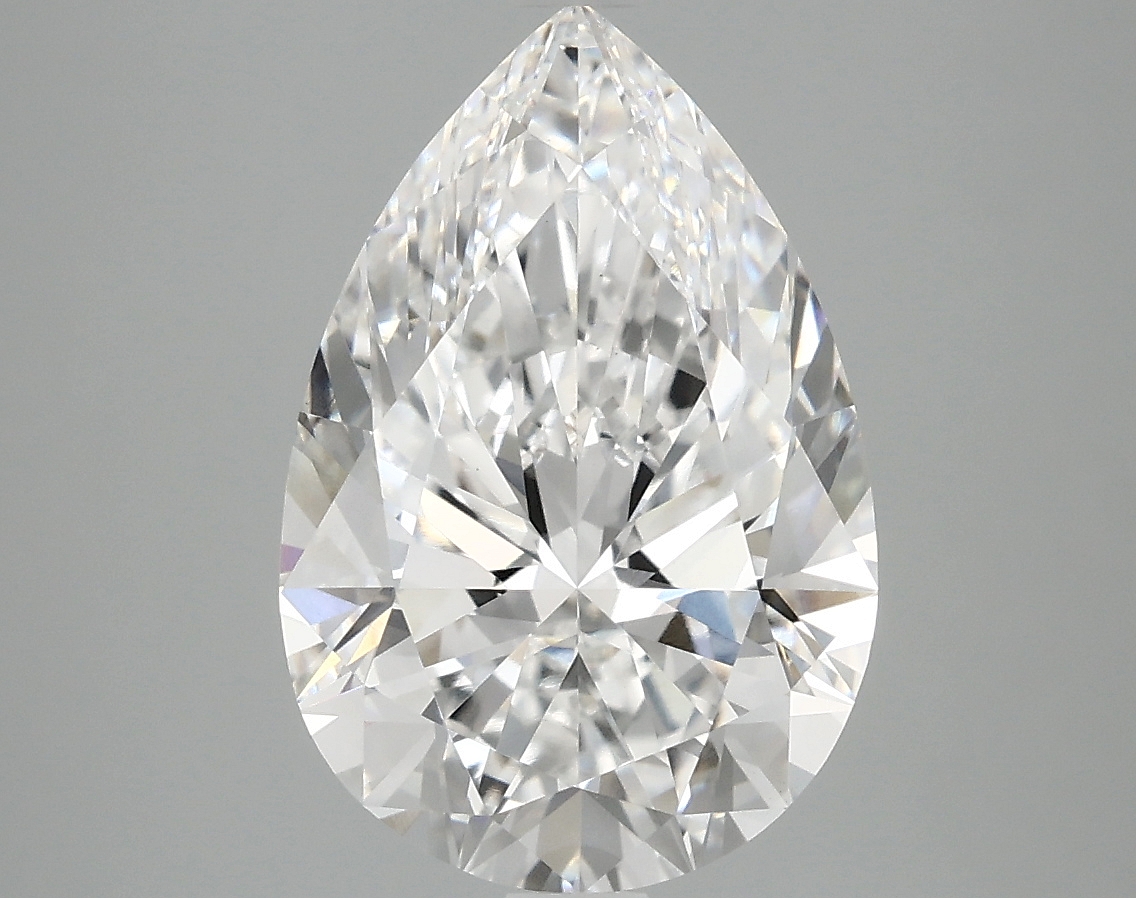 4.09 CT Pear Diamond