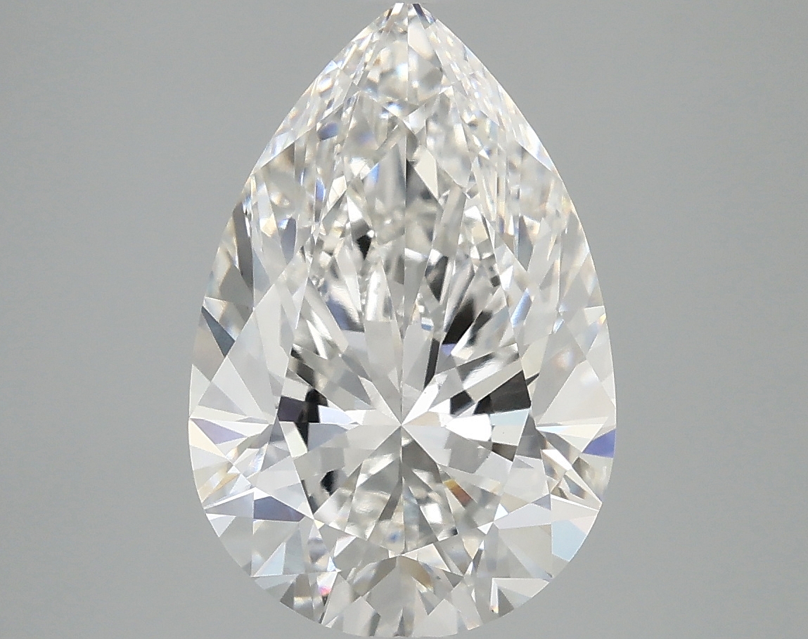 4.09 CT Pear Diamond