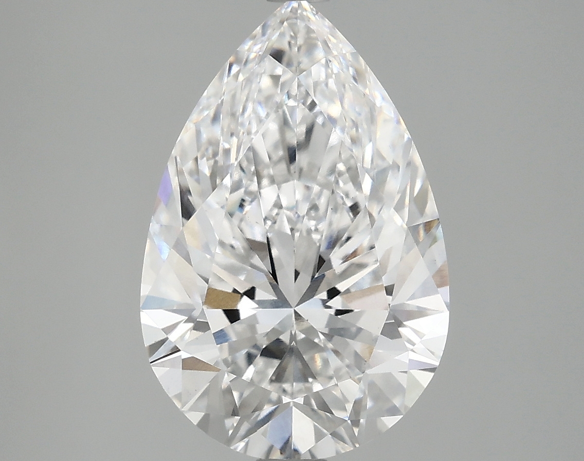 4.09 CT Pear Diamond