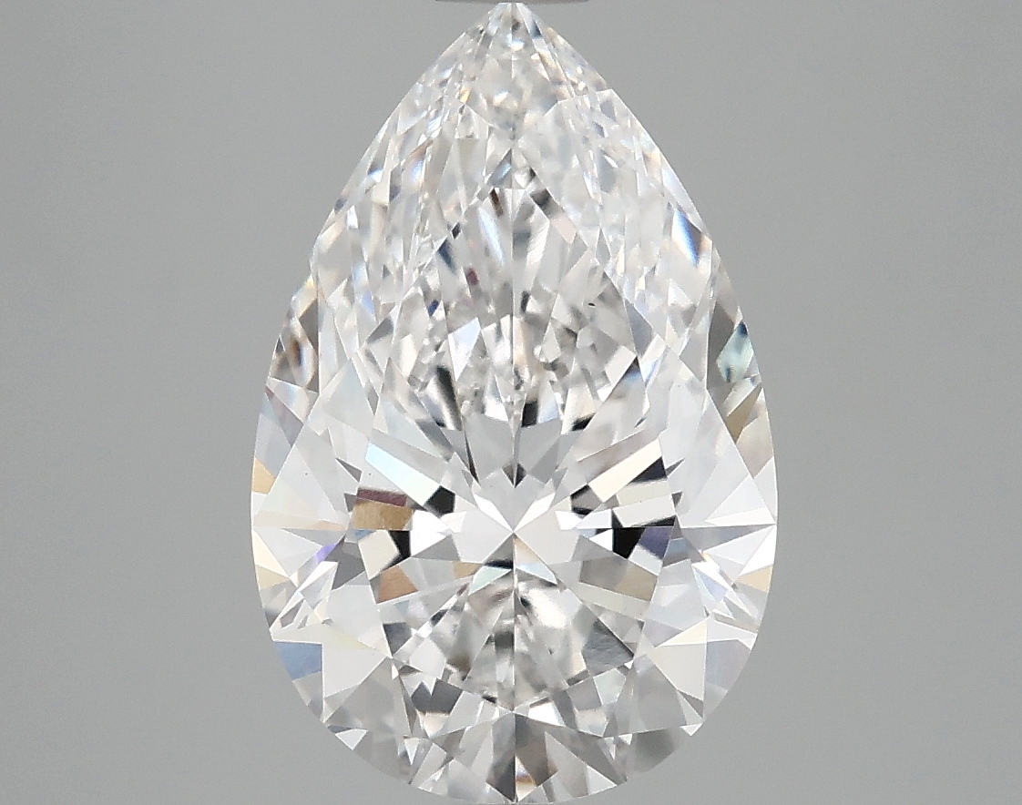 4.09 CT Pear Diamond