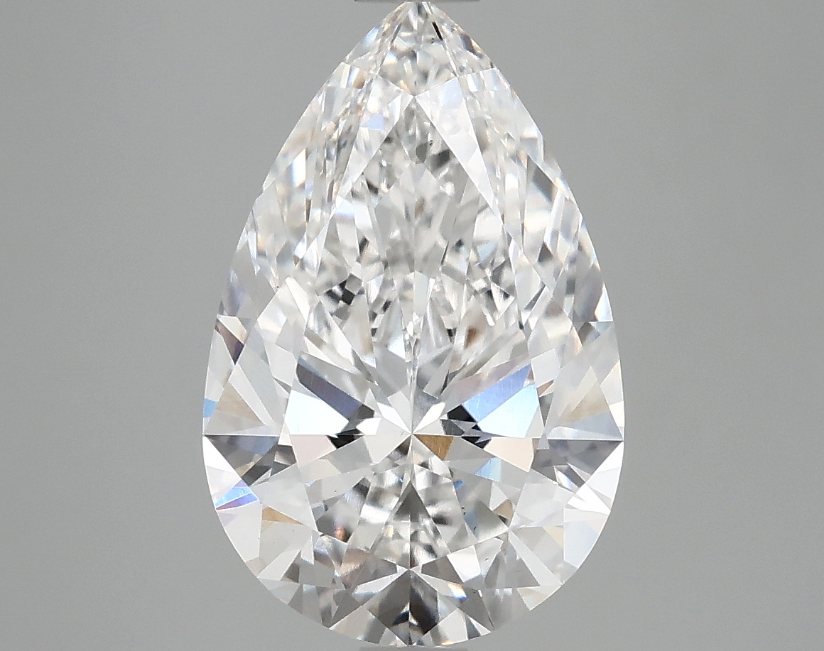 4.09 CT Pear Diamond