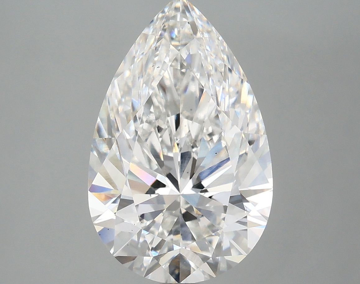 4.08 CT Pear Diamond