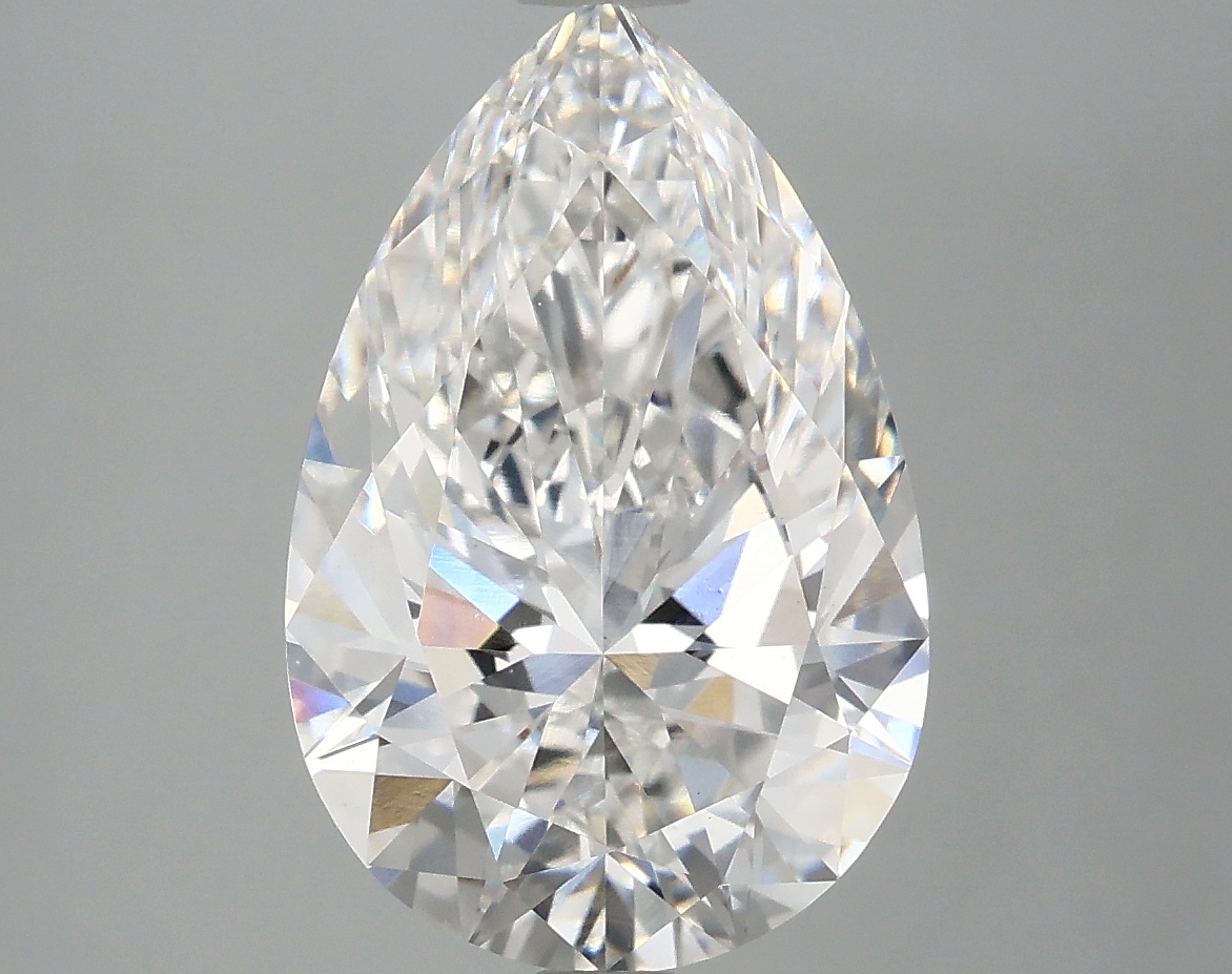 4.08 CT Pear Diamond