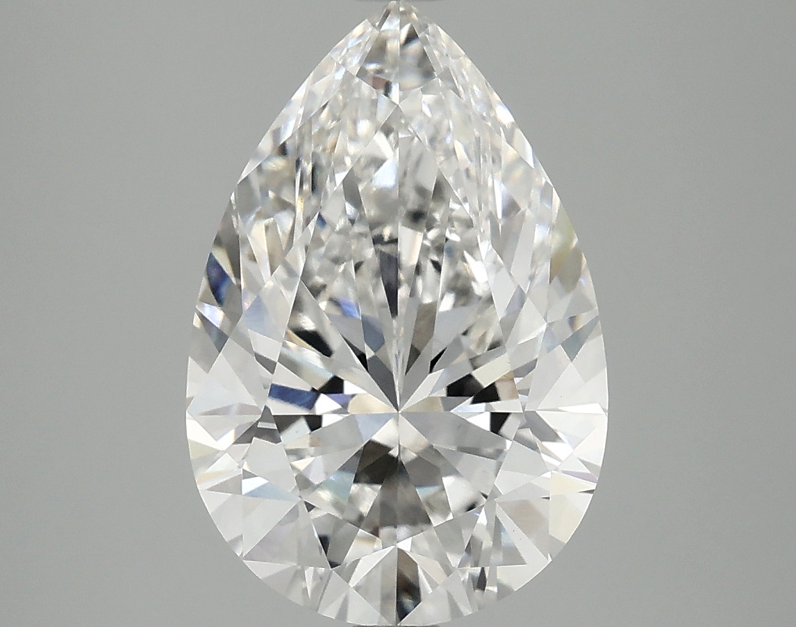 4.08 CT Pear Diamond