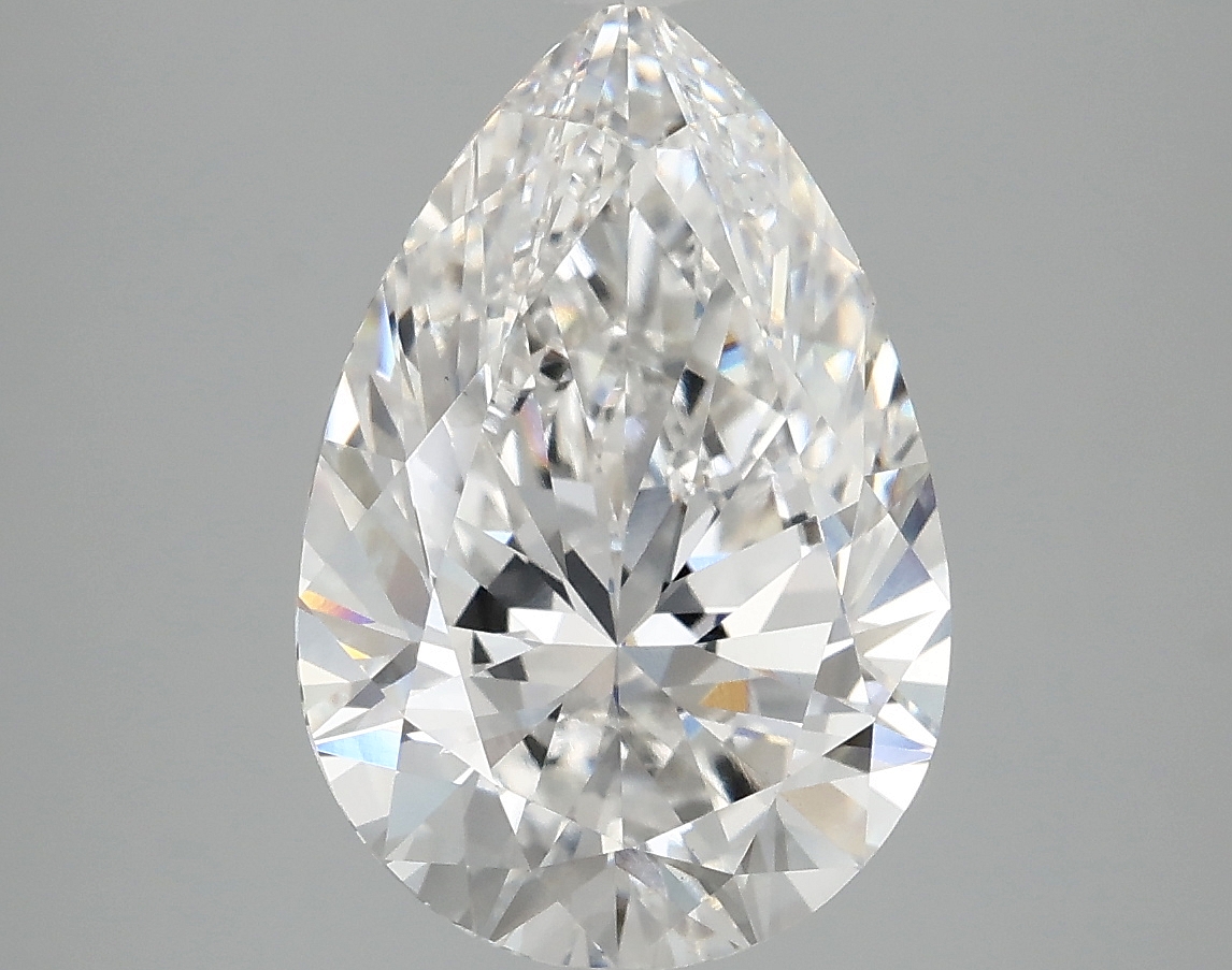 4.09 CT Pear Diamond