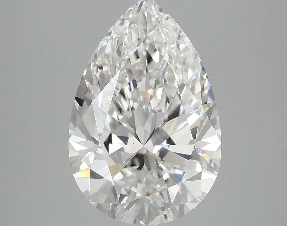 4.08 CT Pear Diamond