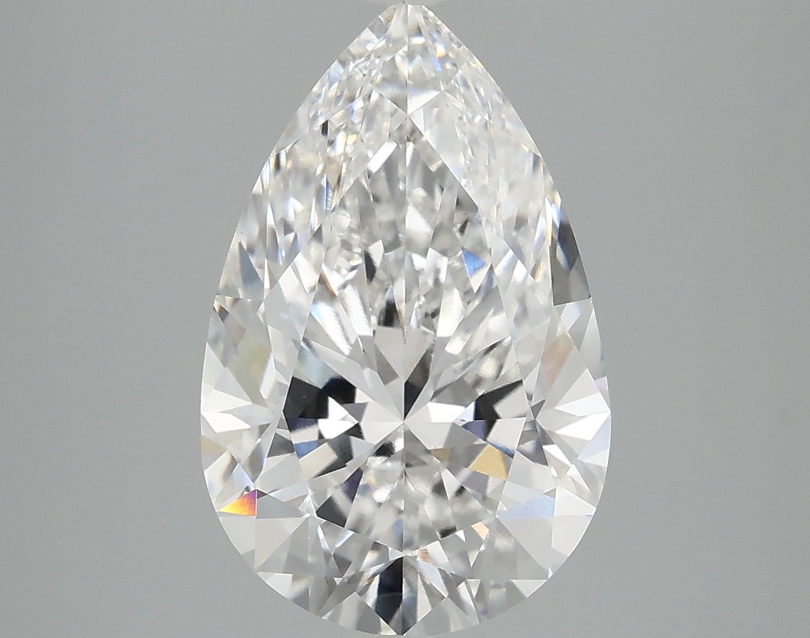 4.09 CT Pear Diamond